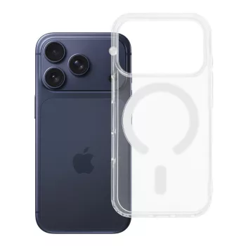   Clear Mag Cover (Str) MagSafe iPhone 17 Pro / 18 Pro tok, átlátszó