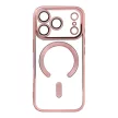 Electro Mag Cover MagSafe iPhone 17 Pro / 18 Pro tok, arany-rózsaszín