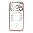 Electro Mag Cover MagSafe iPhone 17 Pro / 18 Pro tok, arany-rózsaszín