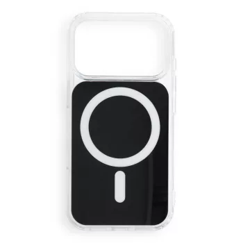   Clear Fusion Mag Cover MagSafe iPhone 17 Pro / 18 Pro tok, fekete