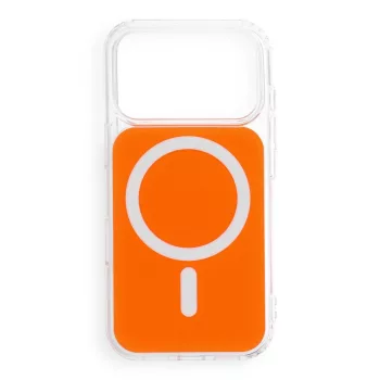   Clear Fusion Mag Cover MagSafe iPhone 17 Pro / 18 Pro tok, narancssárga