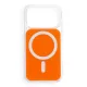 Clear Fusion Mag Cover MagSafe iPhone 17 Pro / 18 Pro tok, narancssárga