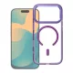 Frame Clear Hybrid Mag Cover MagSafe iPhone 17 Pro / 18 Pro tok, fekete