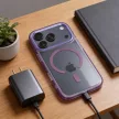 Frame Clear Hybrid Mag Cover MagSafe iPhone 17 Pro / 18 Pro tok, fekete