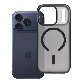   Flexline Mag Cover MagSafe iPhone 17 Pro / 18 Pro tok, fekete