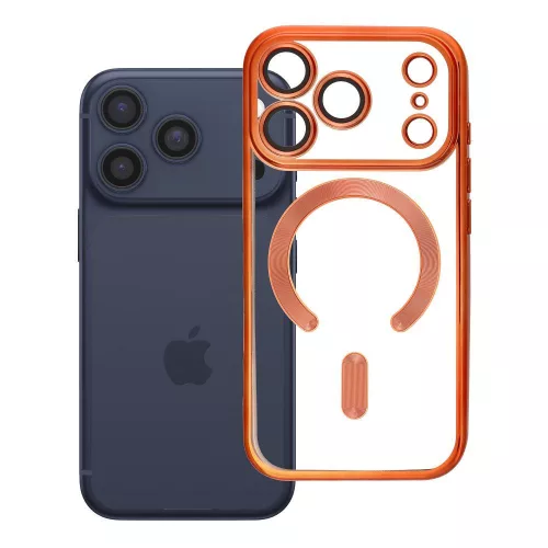 Electro Mag Cover MagSafe iPhone 18 Pro / 17 Pro tok, narancssárga
