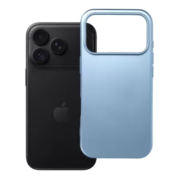 Silicone iPhone 17 Pro / 18 Pro tok, világoskék