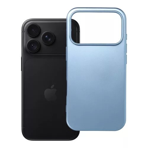Silicone iPhone 17 Pro / 18 Pro tok, világoskék