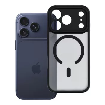   Full Matte Mag Cover MagSafe iPhone 17 Pro / 18 Pro tok, fekete
