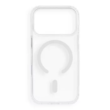   Drop Glue Colorful Ring Mag Cover MagSafe iPhone 17 Pro / 18 Pro tok, átlátszó