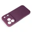 Silicone Mag Cover MagSafe (camera protection) Dark Cherry iPhone 17 Pro / 18 Pro tok, bordó
