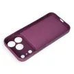 Silicone Mag Cover MagSafe (camera protection) Dark Cherry iPhone 17 Pro / 18 Pro tok, bordó