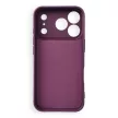 Silicone Mag Cover MagSafe (camera protection) Dark Cherry iPhone 17 Pro / 18 Pro tok, bordó