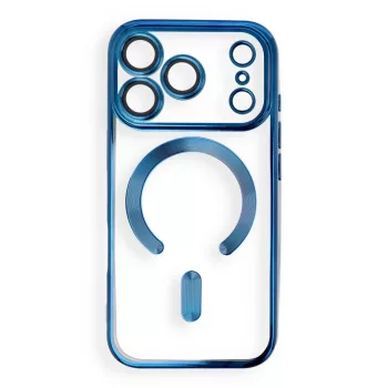   Electro Mag Cover MagSafe iPhone 17 Pro / 18 Pro tok, sötétkék