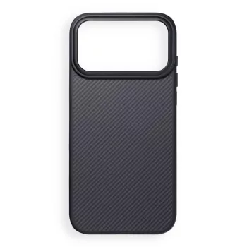   Carbon Elite Mag Cover MagSafe iPhone 17 Pro Max / 18 Pro Max tok, fekete