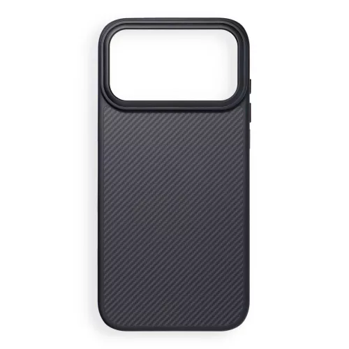 Carbon Elite Mag Cover MagSafe iPhone 17 Pro Max / 18 Pro Max tok, fekete