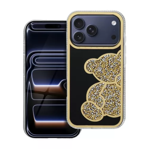 Teddy Bear iPhone 17 Pro / 18 Pro tok, arany