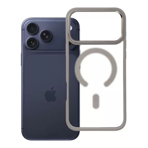 Color Edge Mag Cover MagSafe iPhone 18 Pro Max / 17 Pro Max tok, titánium-szürke