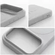 Silicone Mag Cover MagSafe (big hole) iPhone 18 Pro / 17 Pro tok, ezüst
