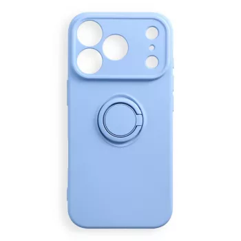 Silicone Ring iPhone 17 Pro / 18 Pro tok, világoskék