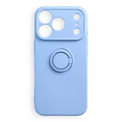 Silicone Ring iPhone 17 Pro / 18 Pro tok, világoskék