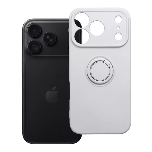 Silicone Ring iPhone 18 Pro / 17 Pro tok, ezüst