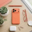 Silicone Mag Cover MagSafe (camera protection) iPhone 17 Pro / 18 Pro tok, narancssárga