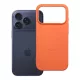 Silicone Mag Cover MagSafe (big hole) iPhone 17 Pro / 18 Pro tok, narancssárga