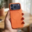 Silicone Mag Cover MagSafe (big hole) iPhone 17 Pro / 18 Pro tok, narancssárga
