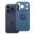 Silicone Ring iPhone 17 Pro / 18 Pro tok, sötétkék