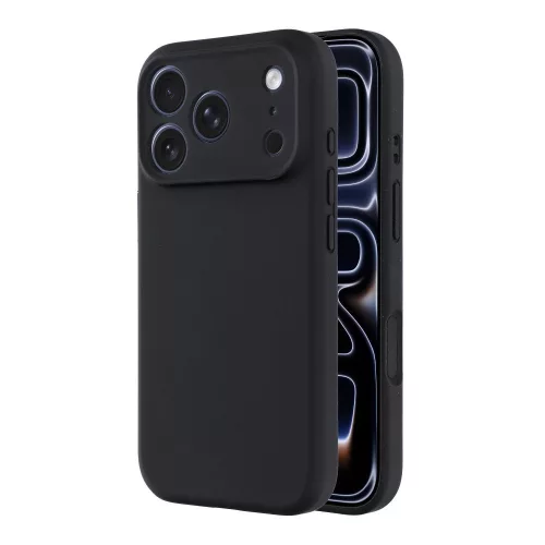 Forcell F-Protect Rubber Premium MagSafe iPhone 18 Pro / 17 Pro tok, fekete