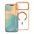 Frame Clear Hybrid Mag Cover MagSafe hermes iPhone 17 Pro Max / 18 Pro Max tok, narancssárga