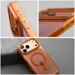 Frame Clear Hybrid Mag Cover MagSafe hermes iPhone 17 Pro Max / 18 Pro Max tok, narancssárga