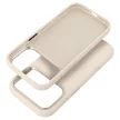 Forcell F-Protect Frame Premium MagSafe iPhone 18 Pro / 17 Pro tok, törtfehér