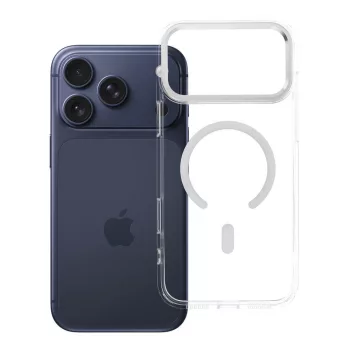   Frame Clear Hybrid Mag Cover MagSafe iPhone 17 Pro Max / 18 Pro Max tok, átlátszó
