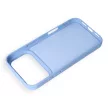 Silicone Mag Cover MagSafe (big hole) iPhone 17 Pro Max / 18 Pro Max tok, világoskék