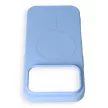 Silicone Mag Cover MagSafe (big hole) iPhone 17 Pro Max / 18 Pro Max tok, világoskék