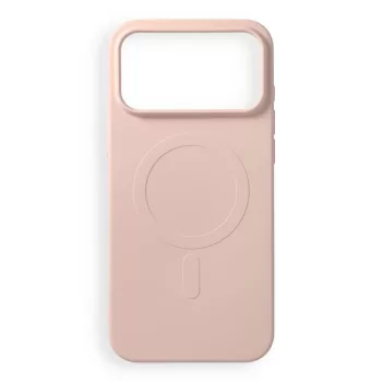   Silicone Mag Cover MagSafe (big hole) iPhone 17 Pro Max / 18 Pro Max tok, rózsaszín
