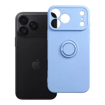   Silicone Ring iPhone 17 Pro Max / 18 Pro Max tok, világoskék
