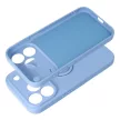 Silicone Ring iPhone 17 Pro Max / 18 Pro Max tok, világoskék