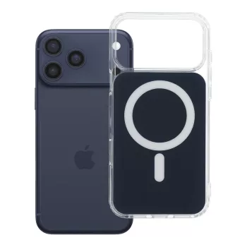   Clear Fusion Mag Cover MagSafe iPhone 17 Pro Max / 18 Pro Max tok, sötétkék
