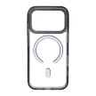 Frame Clear Hybrid Mag Cover MagSafe iPhone 17 Pro Max / 18 Pro Max tok, fekete