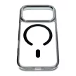 Frame Clear Hybrid Mag Cover MagSafe iPhone 17 Pro Max / 18 Pro Max tok, fekete