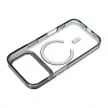 Frame Clear Hybrid Mag Cover MagSafe iPhone 17 Pro Max / 18 Pro Max tok, fekete
