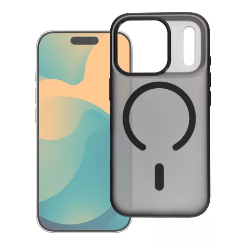 Flexline Mag Cover MagSafe iPhone 17 Pro Max / 18 Pro Max tok, fekete