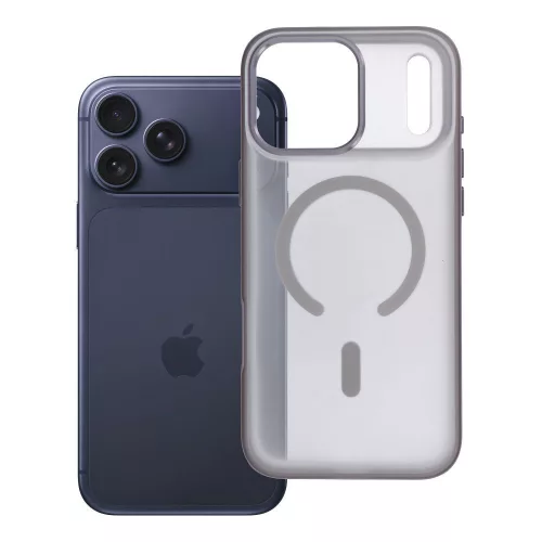 Flexline Mag Cover MagSafe iPhone 17 Pro Max / 18 Pro Max tok, szürke