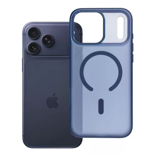 Flexline Mag Cover MagSafe iPhone 17 Pro Max / 18 Pro Max tok, sötétkék