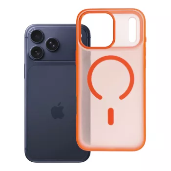   Flexline Mag Cover MagSafe iPhone 17 Pro Max / 18 Pro Max tok, narancssárga