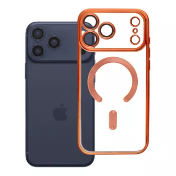   Electro Mag Cover MagSafe iPhone 18 Pro Max / 17 Pro Max tok, narancssárga