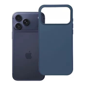 Silicone iPhone 17 Pro Max / 18 Pro Max tok, sötétkék